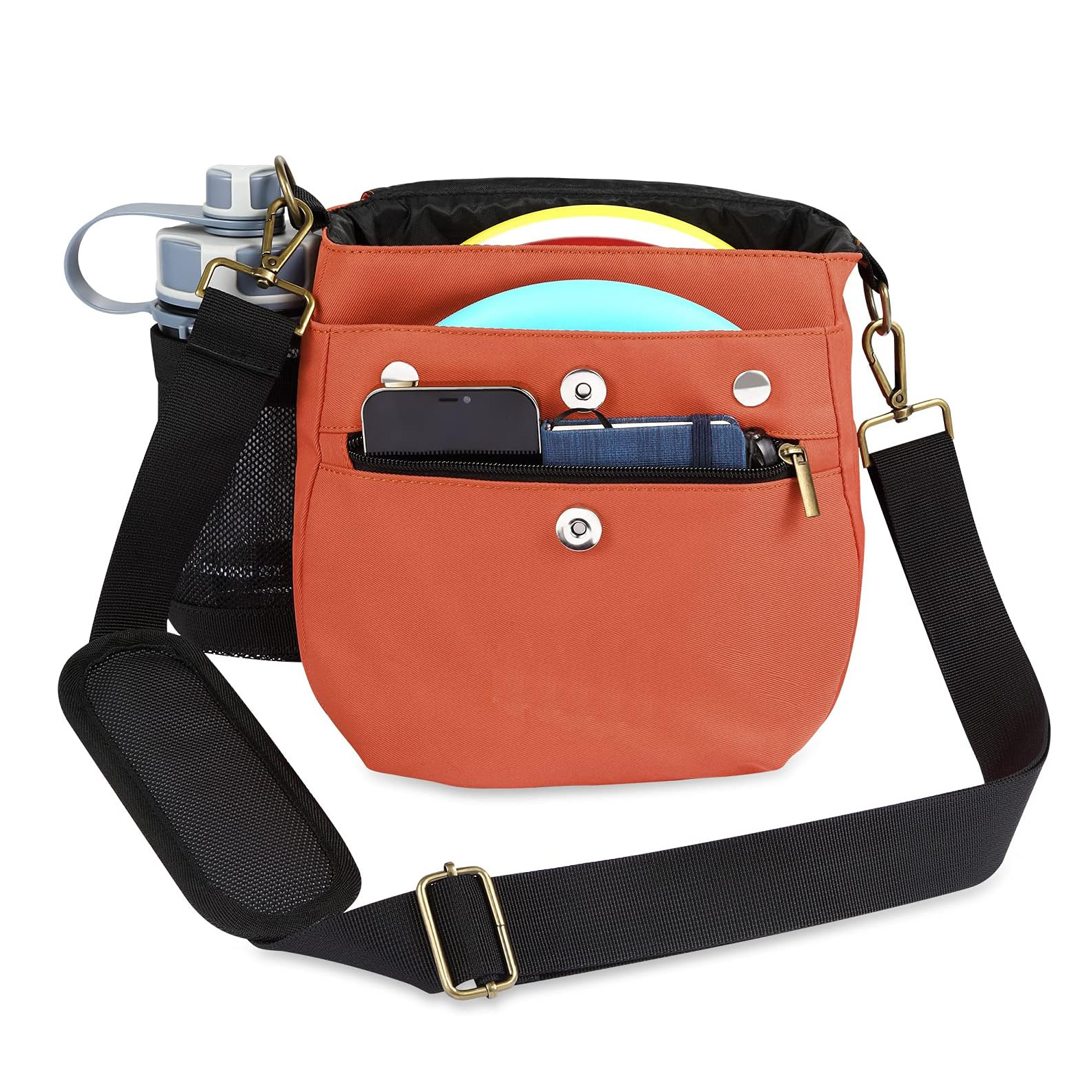 Disc Apex Disc Backpack | Disc Golf Backpack | Store Up to 8+ Discs | Insulated Cooler Pocket | Disc Golf Bags with Umbrella Sleeve | Safety Pouches for Wallets or Keys Cordura Nylon Material