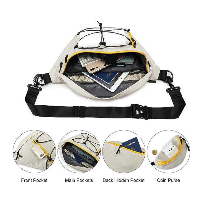  Colorful Outdoor Sport Running Bicycle Waist Bag Custom Logo Simple Men Women Casual Waist Bag Fanny Pack