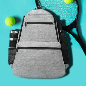 Sport Backpack bag Tennis Backpack . Contains Padded & Adjustable Straps Two Exterior Water Bottle Pockets