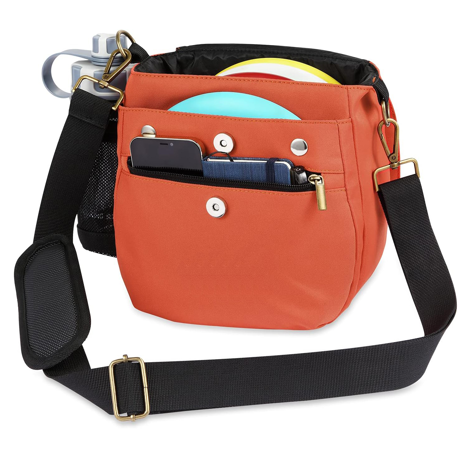 Disc Apex Disc Backpack | Disc Golf Backpack | Store Up to 8+ Discs | Insulated Cooler Pocket | Disc Golf Bags with Umbrella Sleeve | Safety Pouches for Wallets or Keys Cordura Nylon Material