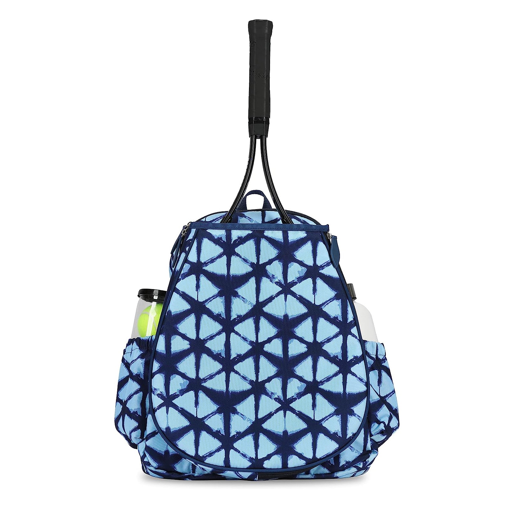 Tennis Backpack . Contains Padded & Adjustable Straps Two Exterior Water Bottle Pockets