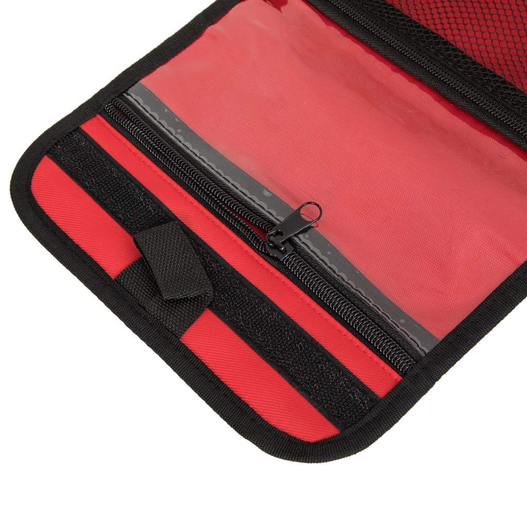 First Aid Bag Tote Empty Small First Aid Kit Bag Outdoor Travel Rescue Pouch First Responder Medicine Bag Pocket Container for Car Home Office Sport Outdoors
