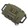 Medical Pouch High Speed Gear First Aid Kit Pack Two-Piece System c Roll and Carrier Supply Holder 