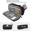 Pencil Case Pen Bag Two Layers Capacity Durable Stationery Holder for School Supplies Office Storage Desk Organizing Bag