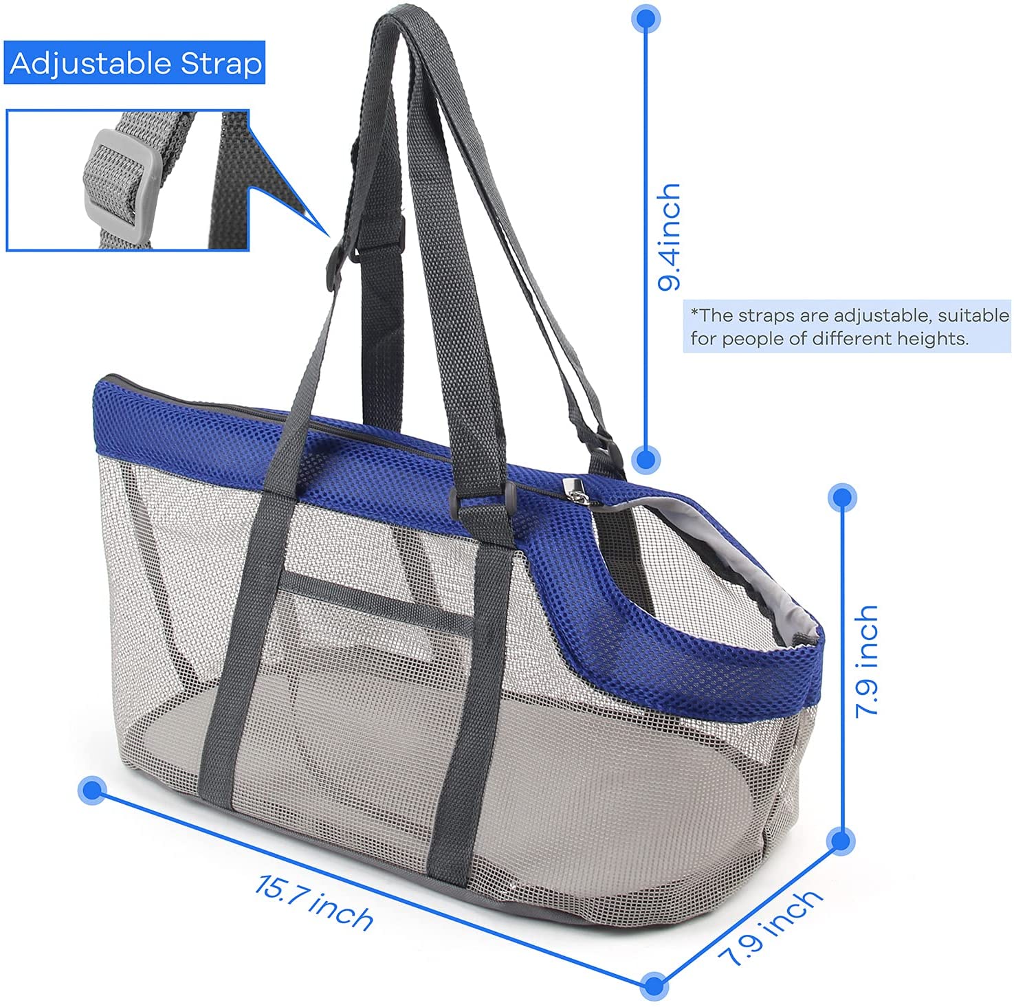 PET Travel Bag for Dogs Or Weekend Organizer Bag Dog Travel Backpack Included 2 Dog Food Carriers Bag