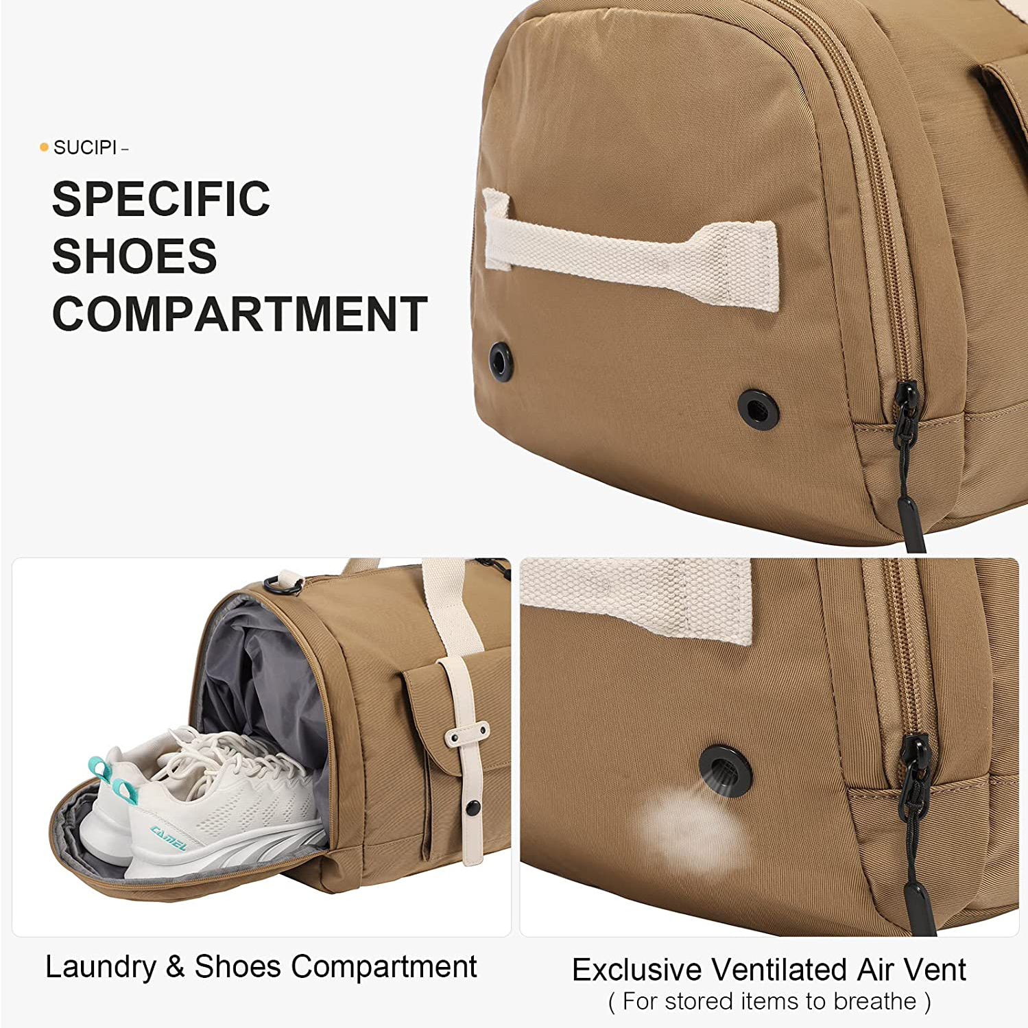 Travel Bag Gym Bag Sports bag Outdoor bag Duffel Bags Durable Waterproof Fitness Workout bag Tote bag Handbag
