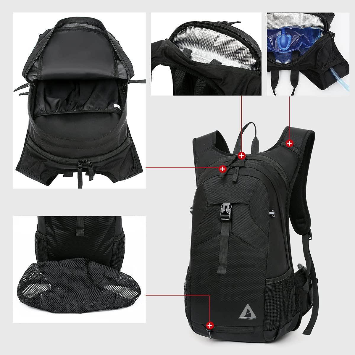 2021 Outdoor bicycle trail riding bag hiking sport men cycling running pack rugged hydration backpack Hydration Backpack Bag