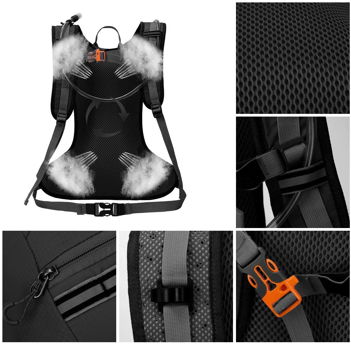 2021 Outdoor bicycle trail riding bag hiking sport men cycling running pack rugged hydration backpack Hydration Backpack Bag