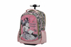 High-Capacity School kids travel trolley bag roller wheeled backpack for Teens