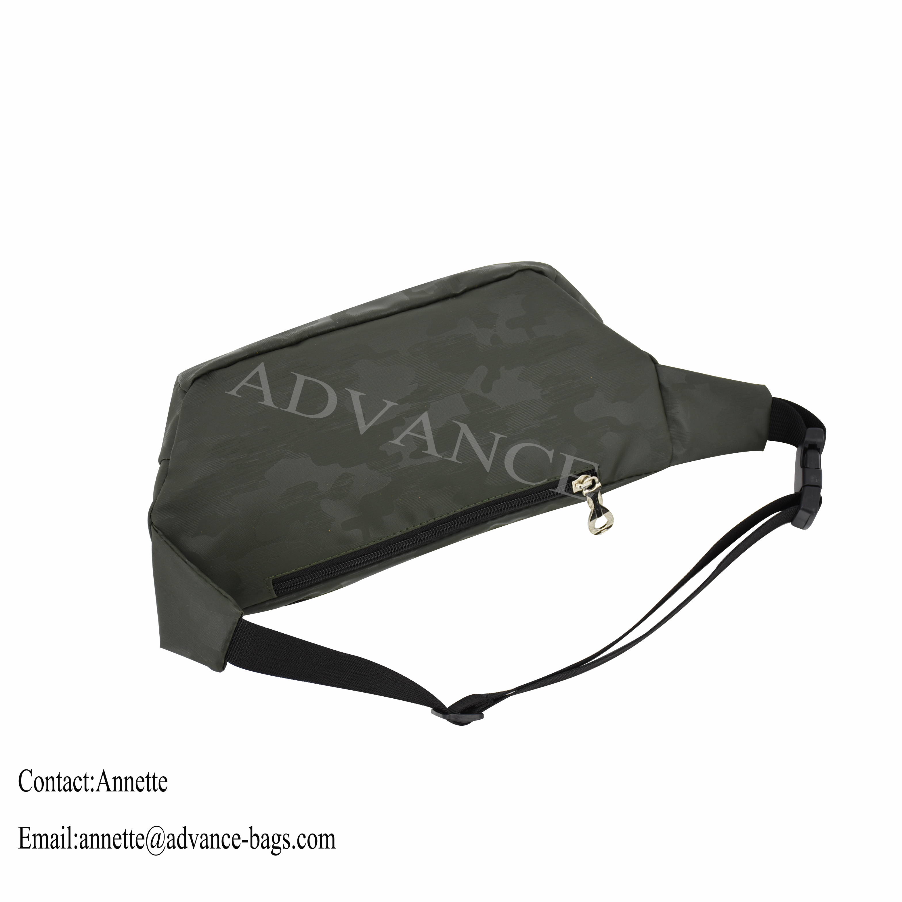 New Fashionable Travel Sports Waist Bag Shoulder Bag Crossbody Messenger Waist Bag