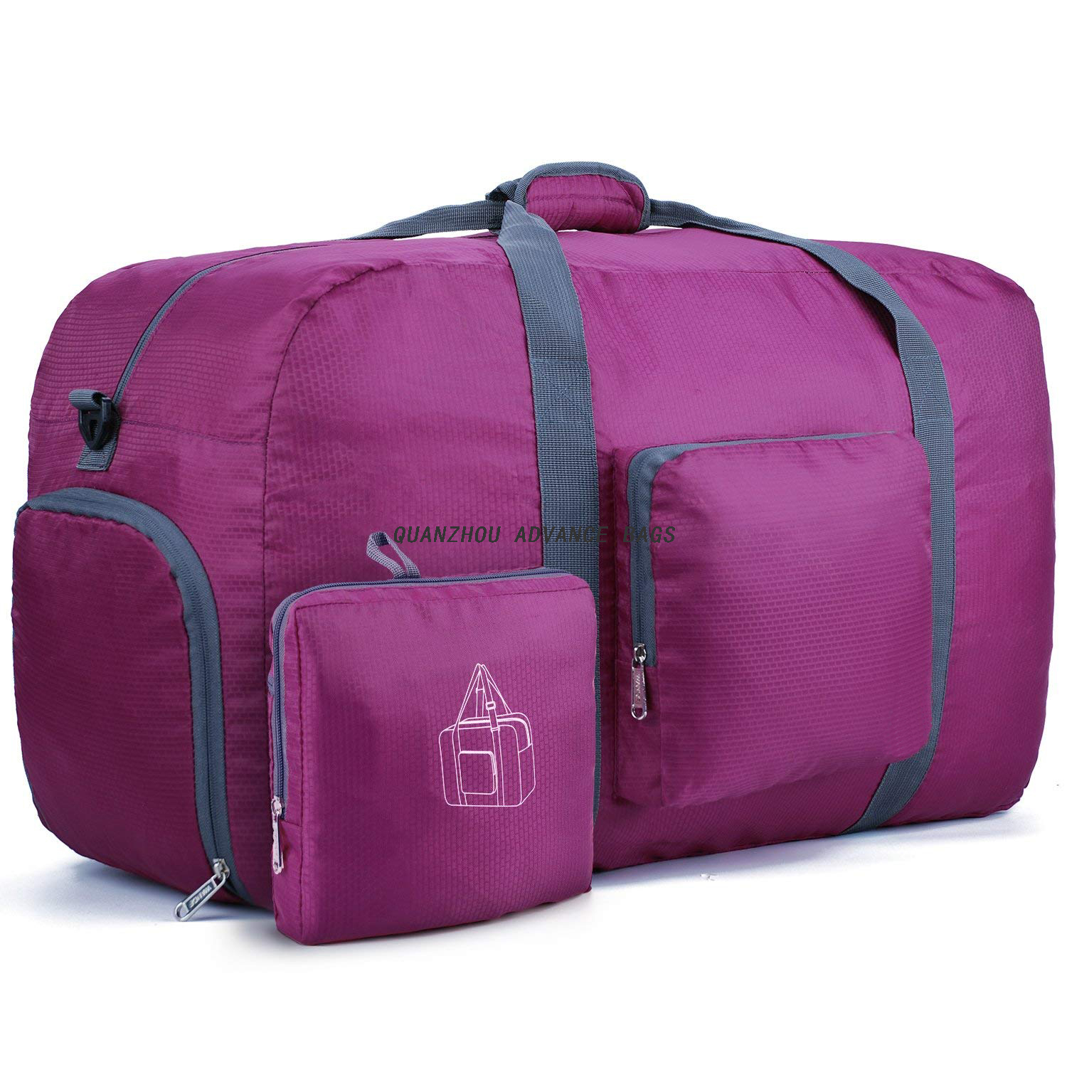 Folderble Custom Large Capacity Outdoor Travel Duffel Bags Hiking Travel bag Fancy Business Gym Sports Bag 