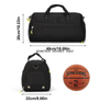  Custom Large Capacity Outdoor Travel Bags Hiking Travel bag Fancy Business Gym Sports Bag 