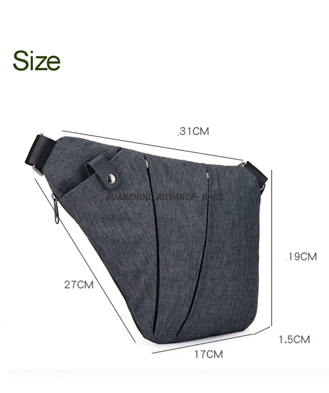 Hot Sale New Fashionable Shoulder Bag Hiking Travel Sports Sling Bag Crossbody Messenger Sling Bag