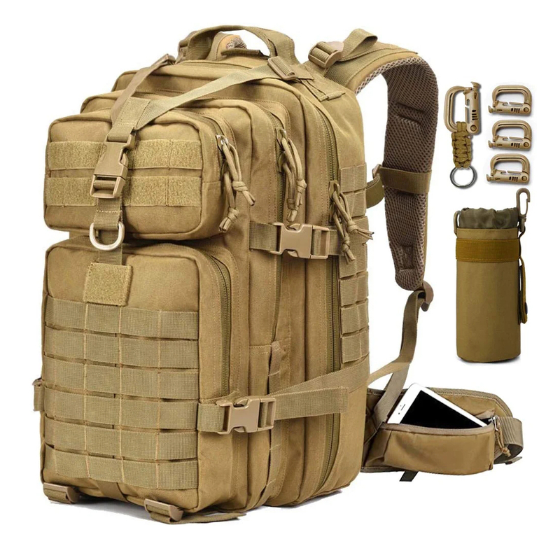 2023 Military Backpack Outdoor Travel Daypack Backpack Large Travel Backpack Carry On Backpack,HikingBackpack Waterproof Outdoor Sports Rucksack CasualDaypack Backpack Bag