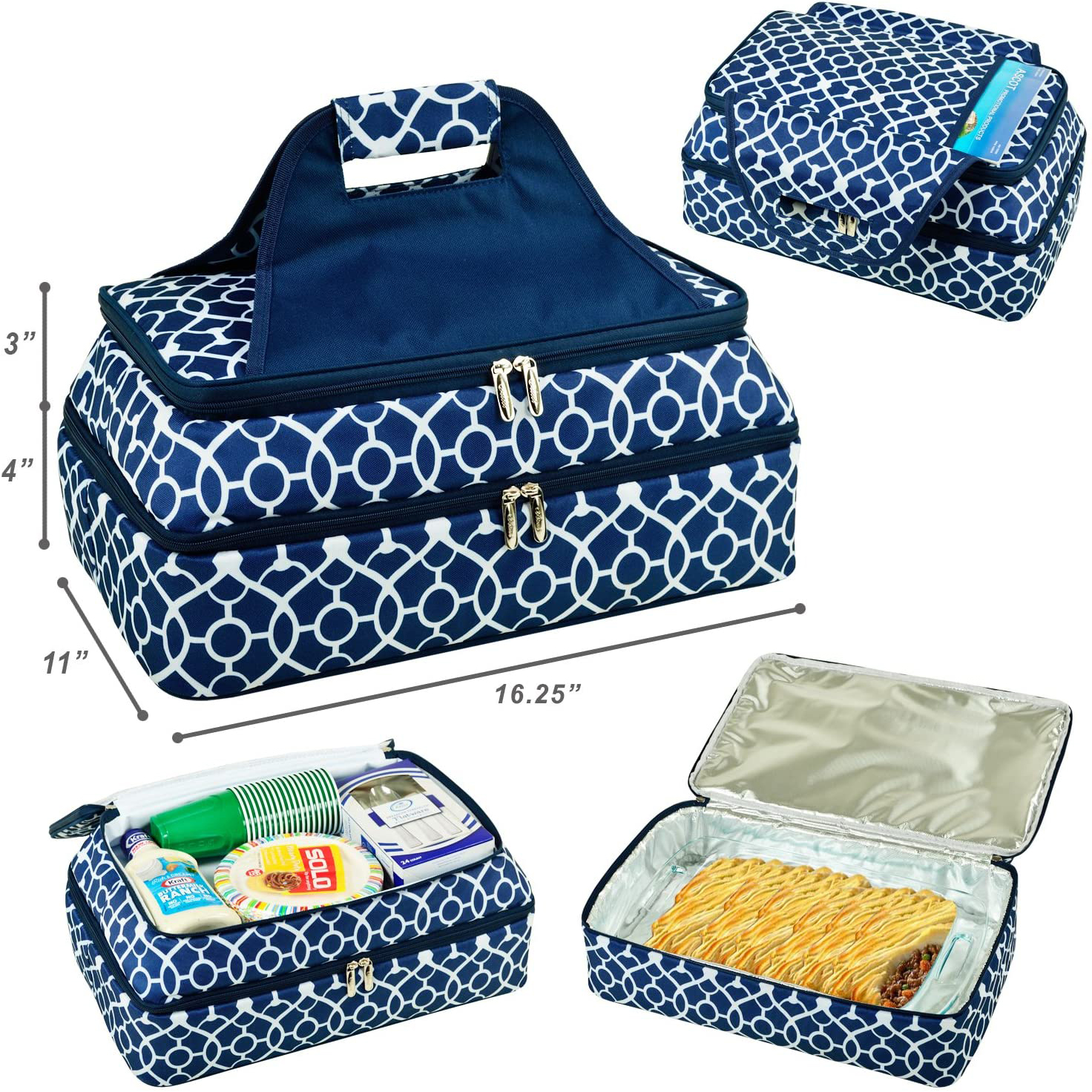 cooler bag Lunch bag insulated food cooler bag Outdoor cooler bag Thermal Lunch Portable bag