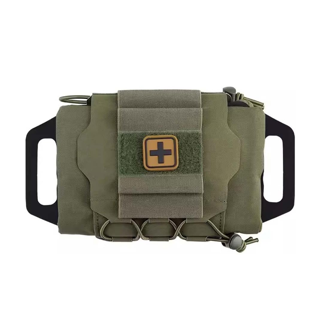 Medical Pouch High Speed Gear First Aid Kit Pack Two-Piece System c Roll and Carrier Supply Holder 