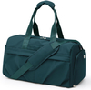 Gym Bag for Women Men with Shoe Compartment, Sport Duffel Bag, Waterproof Travel Weekender Overnight Carry on Bag for Yoga with Trolley Sleeve
