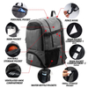 Basketball Backpack for Men Soccer Bag with BallCompartment & Shoe Compartment for Basketball, Soccer,Volleyball Training