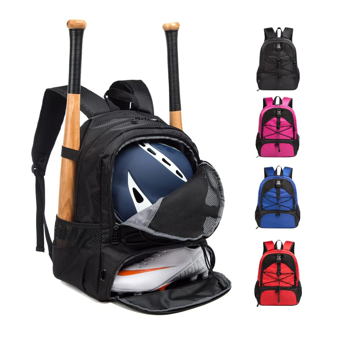 GYM Basketball Backpack for Men Soccer Bag with BallCompartment & Shoe Compartment for Basketball, Soccer,Volleyball Training