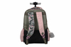 High-Capacity School kids travel trolley bag roller wheeled backpack for Teens