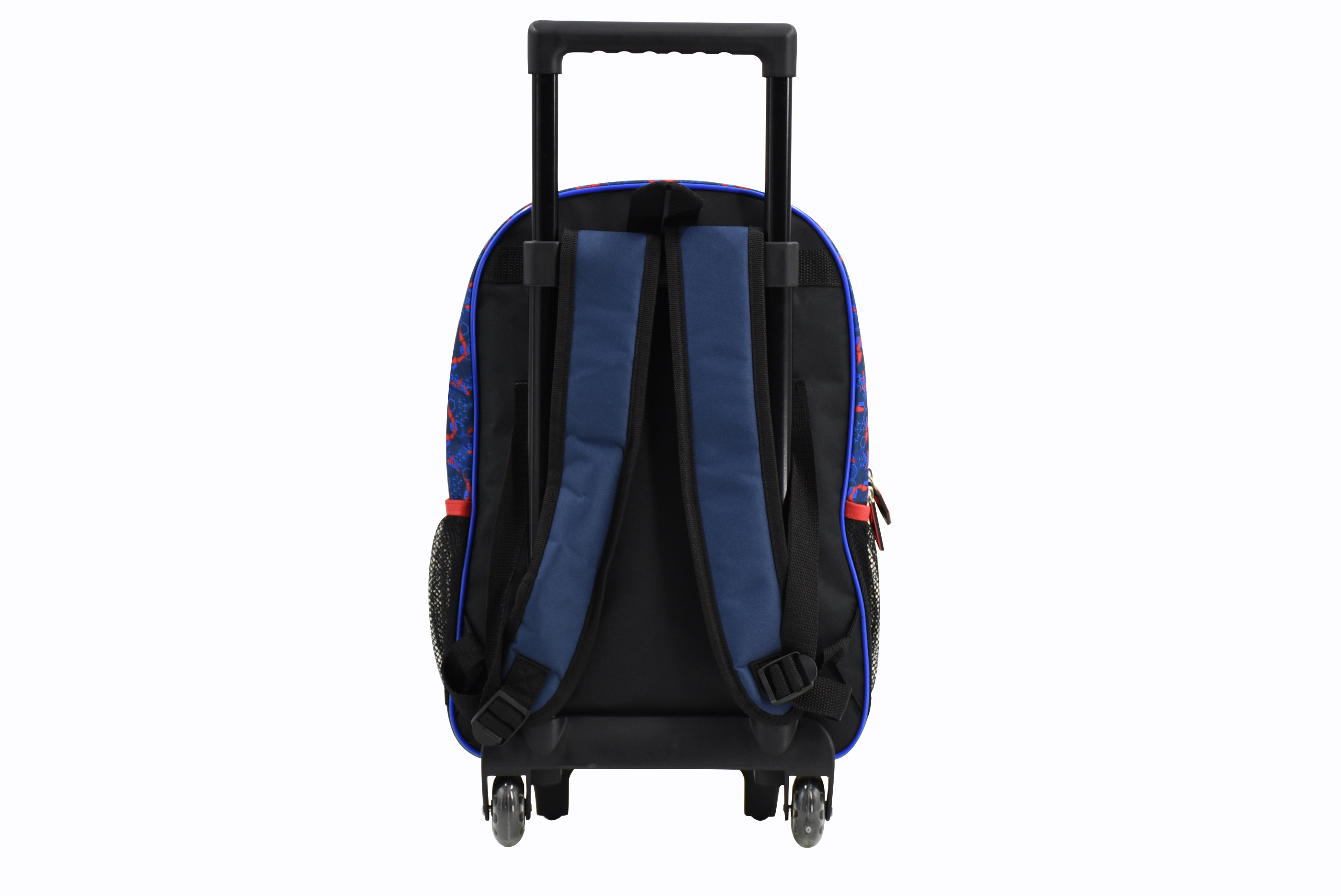 High-Capacity School kids Batmen Cartoon travel trolley bag roller backpack for Teens With wheeled