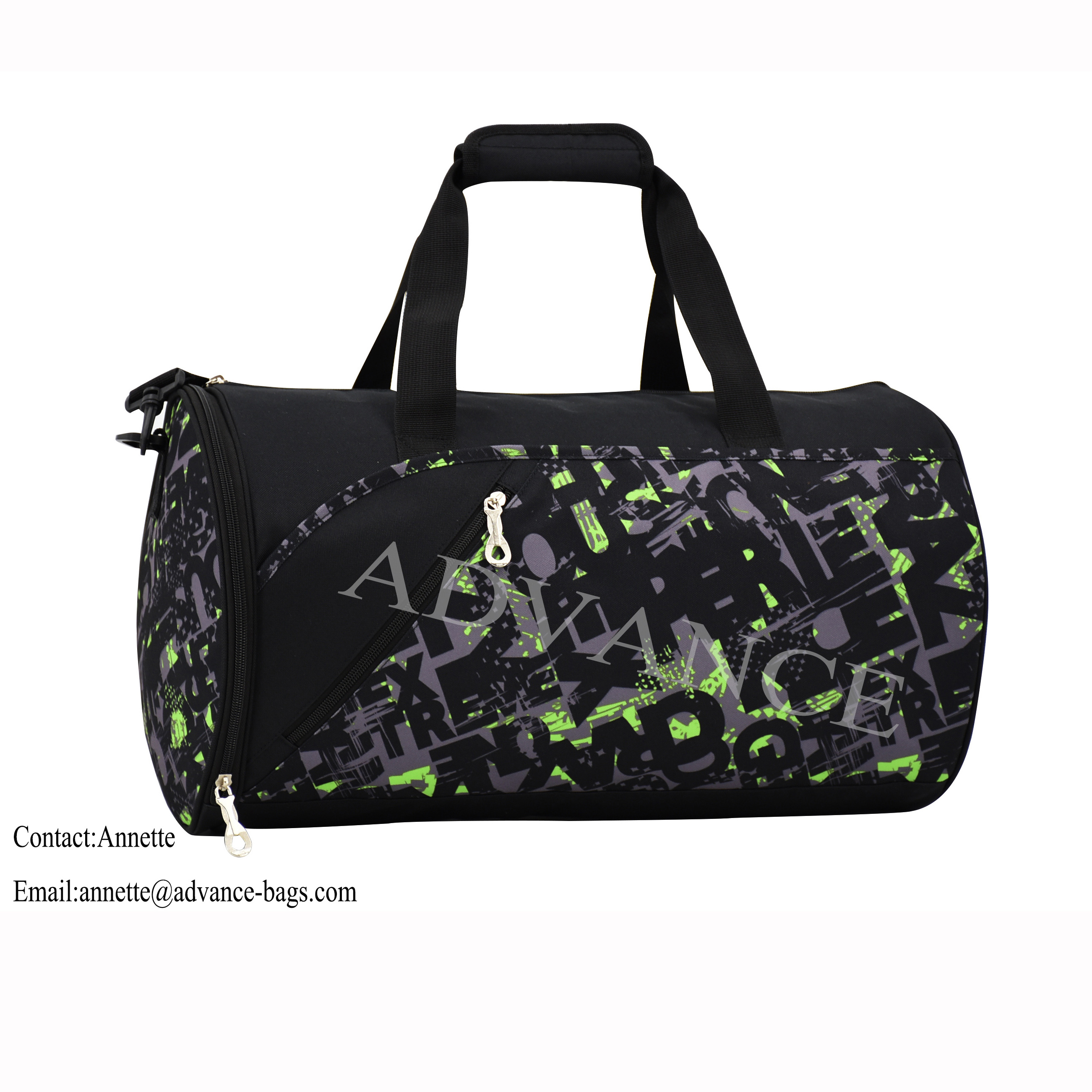 2021 Advance Custom Luggage travel bags high capacity gym sports outdoor compartment bag duffel Bag With Shoe Compartment