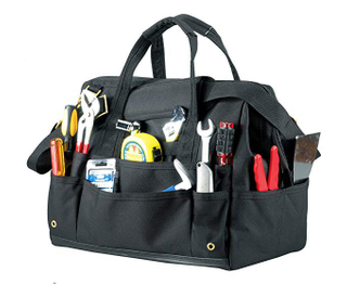 Custom Multifunctional Lightweight Heavy Duty Electrician Tool Shoulder Bag Storage Bag 