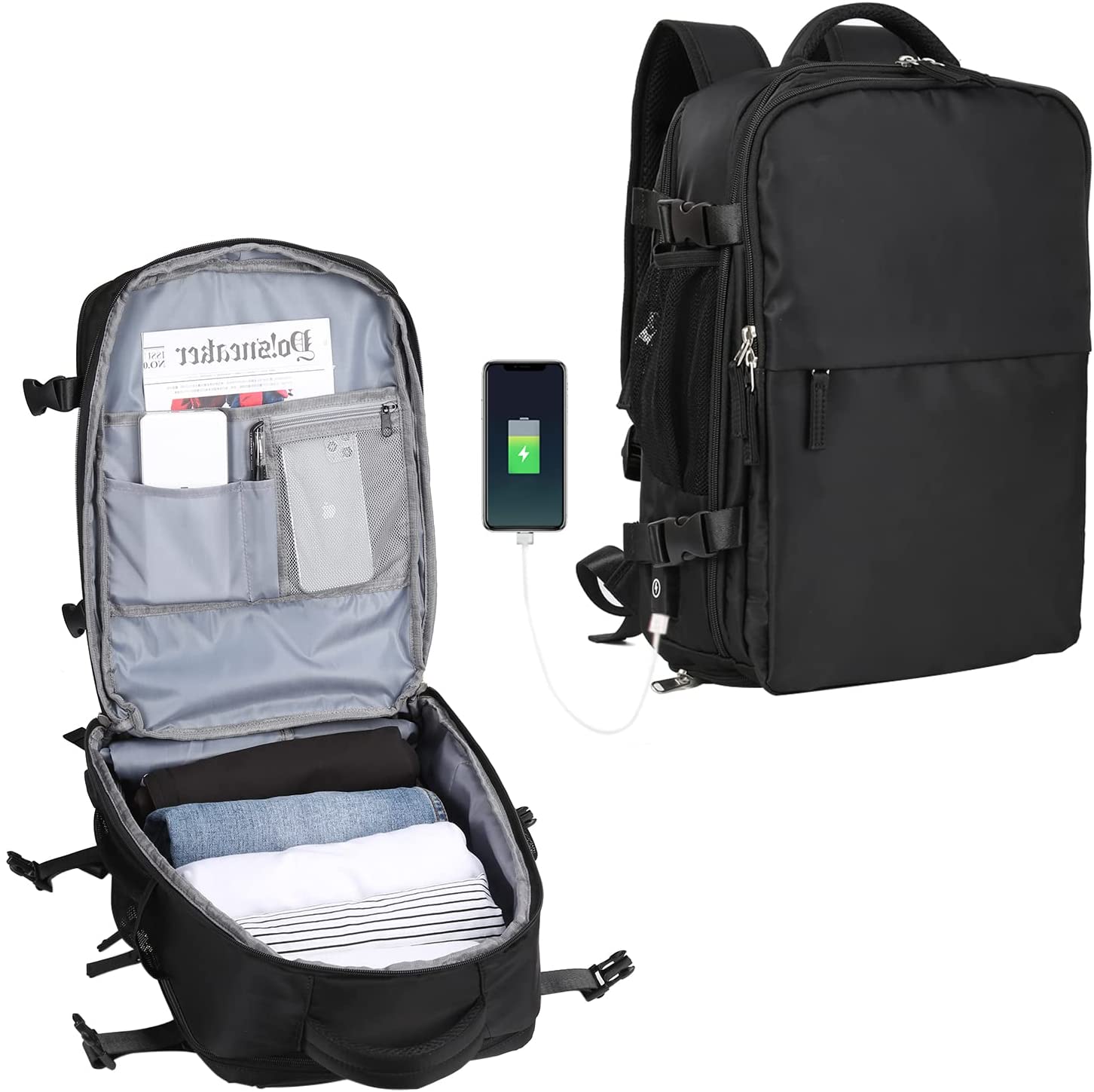 College Backpack Business School Outdoor Travel Daypack Laptop Backpack Large Travel Backpack Women Carry On Backpack,HikingBackpack Waterproof Outdoor Sports Rucksack CasualDaypack School Bag Fit