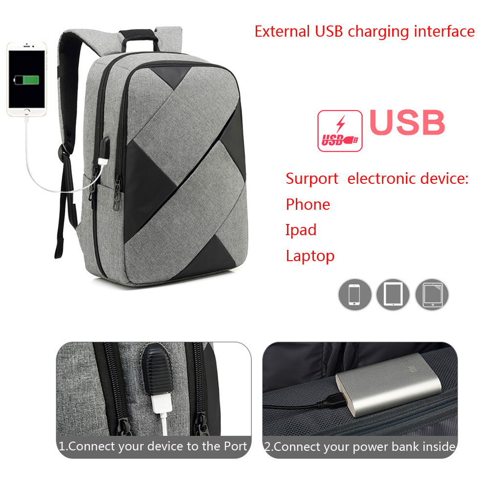 15.6 inches Business Outdoor Travel and leisure backpack Daypack Laptop briefcase Backpack College Waterproof Backpack 