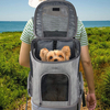 AD-PB02 Custom Color Logo Foldable Portable Soft Pet Carrier Dog Cat Travel Bag Pet Bag