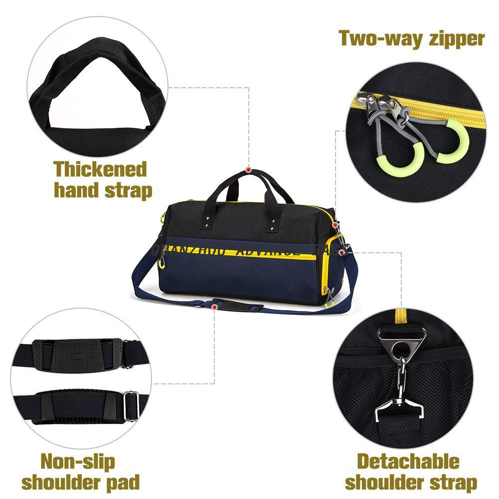  Custom Large Capacity Outdoor Travel Bags Hiking Travel bag Fancy Business Gym Sports Bag 