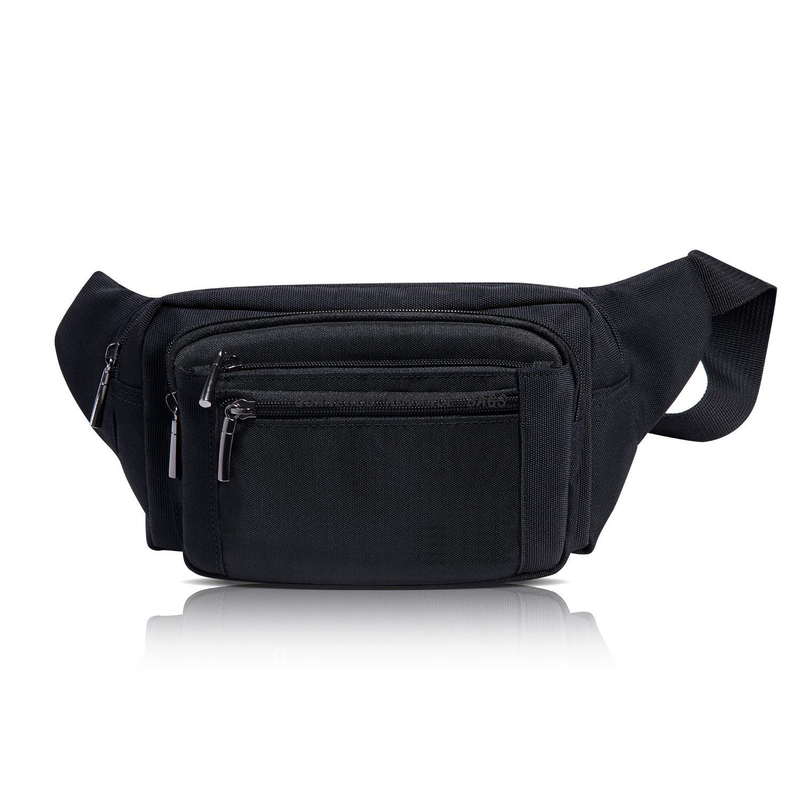  Casual Fashion New Style Outdoor Sport Running Waist Bag Custom Logo Simple Men Women Casual Waist Bag Fanny Pack