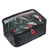Hot Sell Fashion Custom Travel organizer bag Foldable BAG lightweight Bulk Polyester Ziplock Recycled Black Makeup Washing Cosmetic Bag&Case Custom Waterproof 