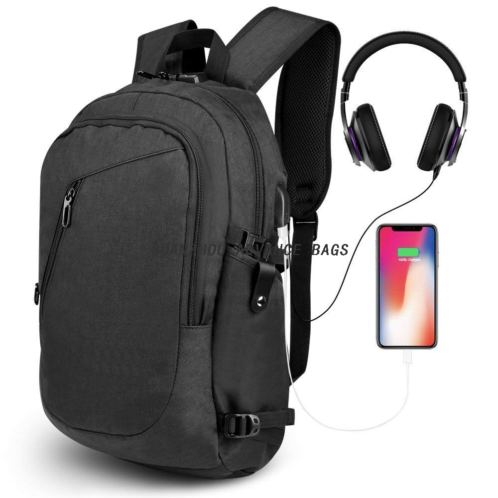 College Wholesale large capacity Outdoor Sport Travel business Backpack USB Charginig and leisure backpack Daypack Laptop Backpack 