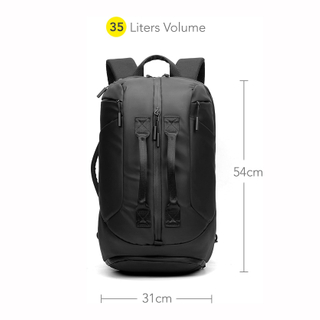 Laptop Backpack Convertible Gym Bag Backpack for Men & Women Travel Backpack with Laptop & Shoe Compartment-CarryOn Duffle Bag for Gym, Work, Sports (35L)