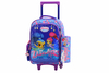 Good Quality hot selling custom wheeled girl school backpack wheel trolley school bag