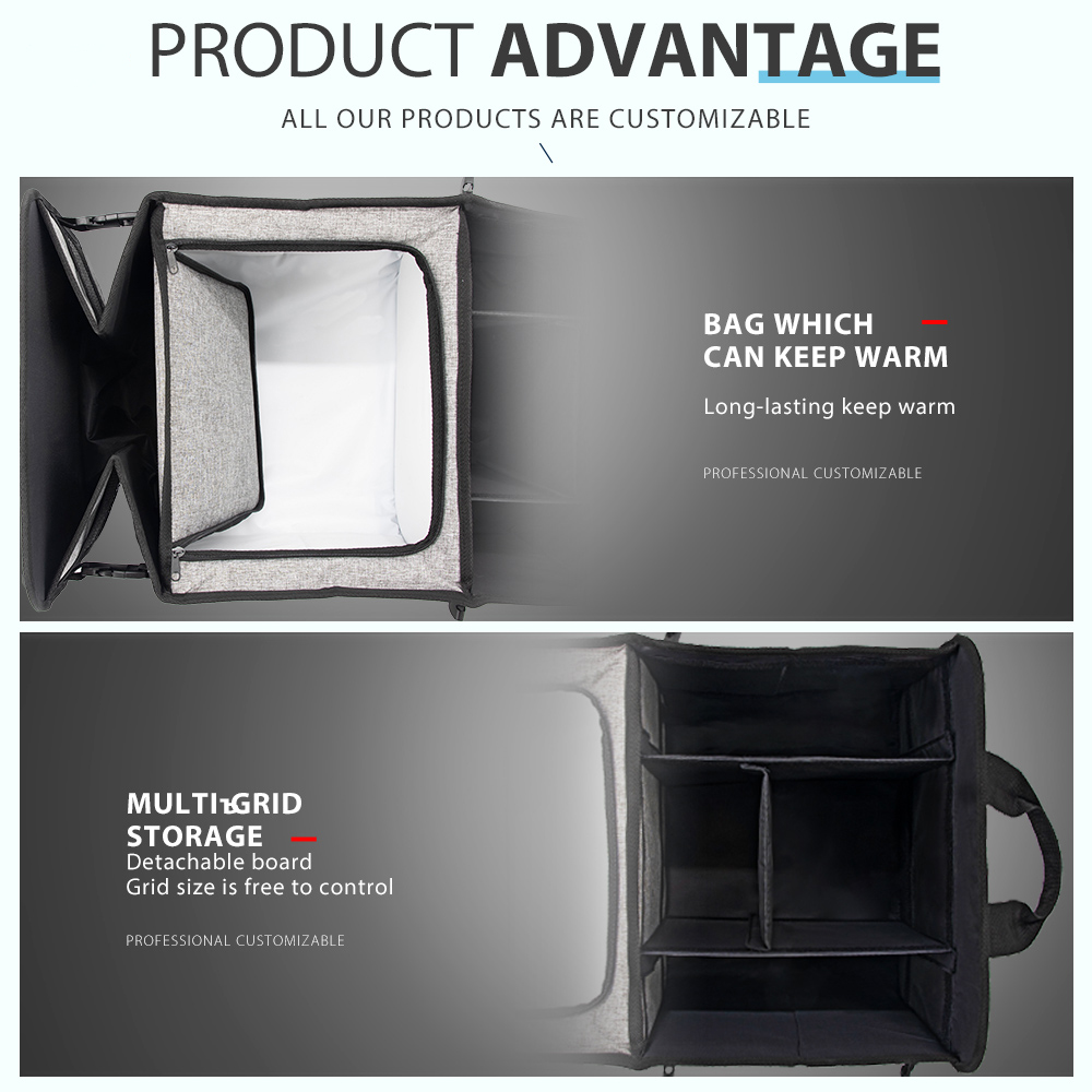 Folding box Big Capacity multifunction car seat organizer car boot organizer cooler car back seat organizer