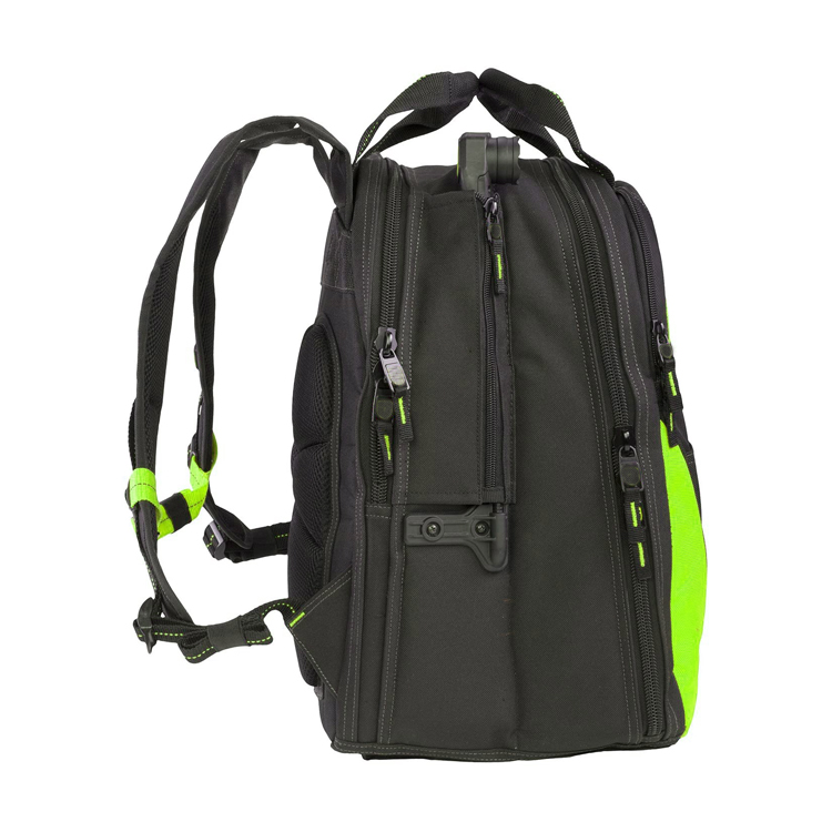 Custom Multifunctional Lightweight Heavy Duty Electrician Tool Shoulder Bag Storage Backpack Tool Bag 