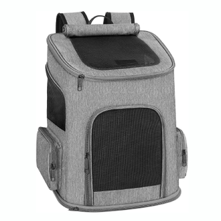 AD-PB02 Custom Color Logo Foldable Portable Soft Pet Carrier Dog Cat Travel Bag Pet Bag