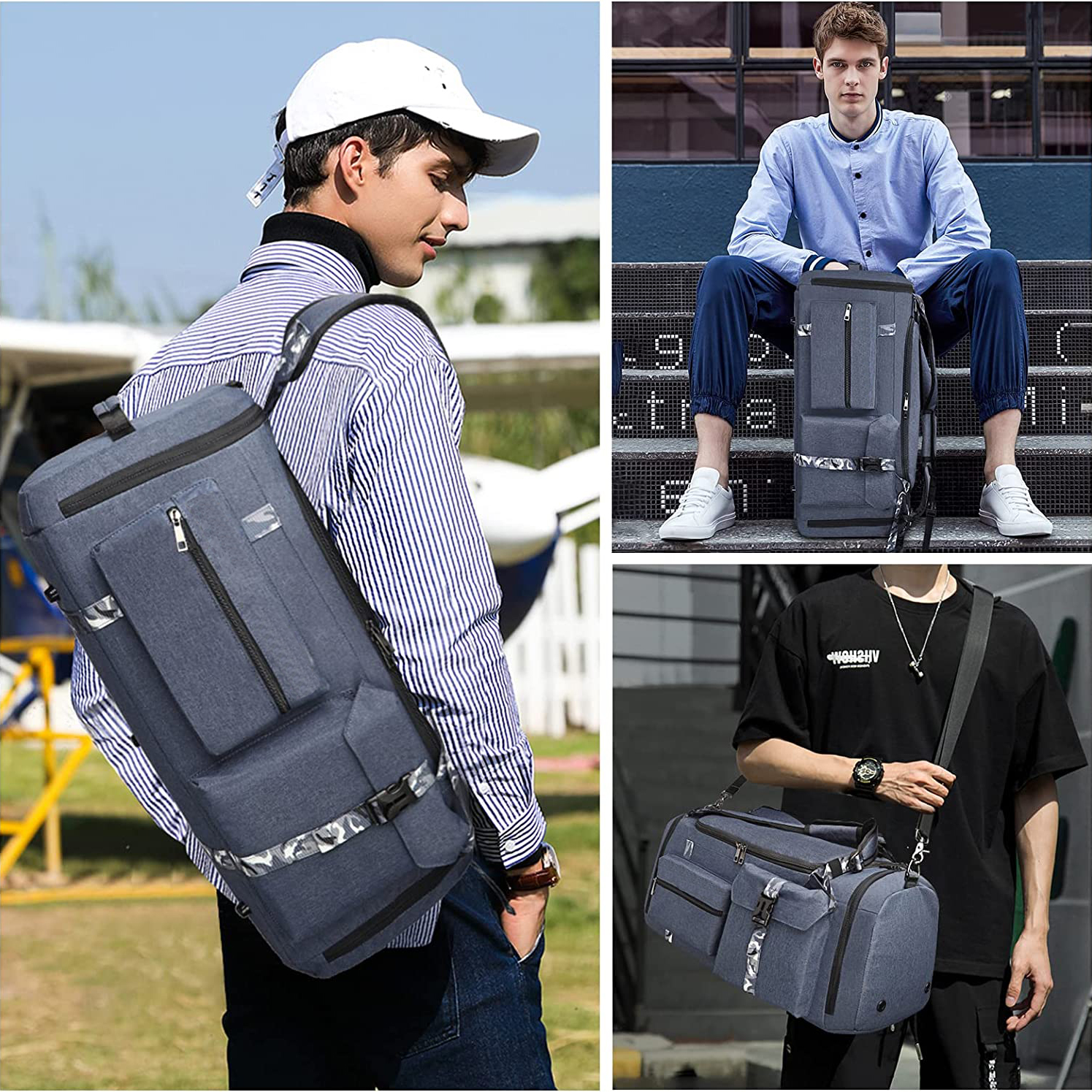 Travel Bag Gym Bag Sports bag Travel bag Duffel Bags Durable Waterproof Fitness Workout bag Tote bag Handbag