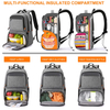  Portable Backpack Bag Picnic Bag Refrigerator Backpack Food Cooler Bags Fridge Bag Isothermal Camping Supplies Thermal Lunch Insulated Food Cooler Bag Outdoor Cooler bag