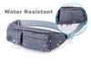 Wholesale promotion Fashion waterproof Outdoor Sport Running Waist Bag Custom Logo Simple Men Women Casual Waist Bag Fanny Pack