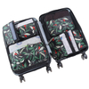 Hot Sell Fashion Custom Travel organizer bag Foldable BAG lightweight Bulk Polyester Ziplock Recycled Black Makeup Washing Cosmetic Bag&Case Custom Waterproof 