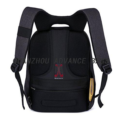  Advance Anti-theft Travel business Backpack USB Charginig Outdoor Sport and leisure Black backpack Laptop Backpack 