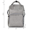 Factory Multi Purpose foldable weekender Baby Bags Mommy Baby Travel baby diaper backpack nappy Diaper Bags With Insulated Pockets Easy-grab Handy Structure Backpack
