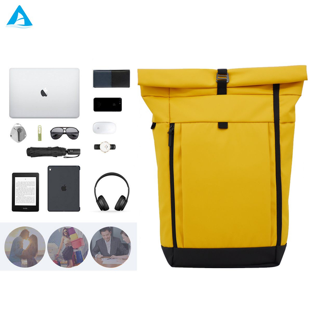 PU Polyester Laptop Backpack Convertible Gym Bag Backpack for Men & Women Travel Backpack with Laptop Compartment-CarryOn Duffle Bag for Gym, Work, Sports Backpack