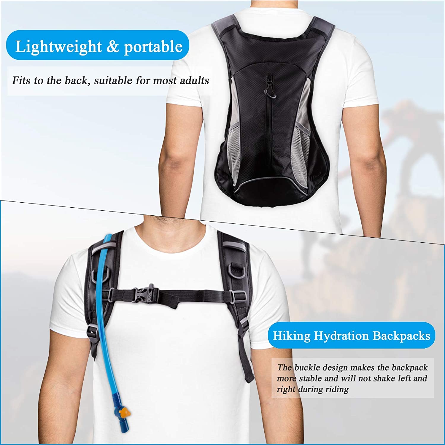 2021 Outdoor Hydration Backpack Bag bicycle trail riding bag hiking sport men cycling running pack rugged hydration backpack 