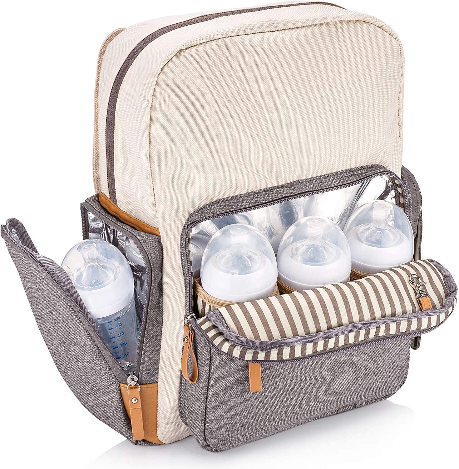 Wholsale Waterproof Large Capacity promotional mommy diaper bag backpack Travel Baby Bag diaper backpack