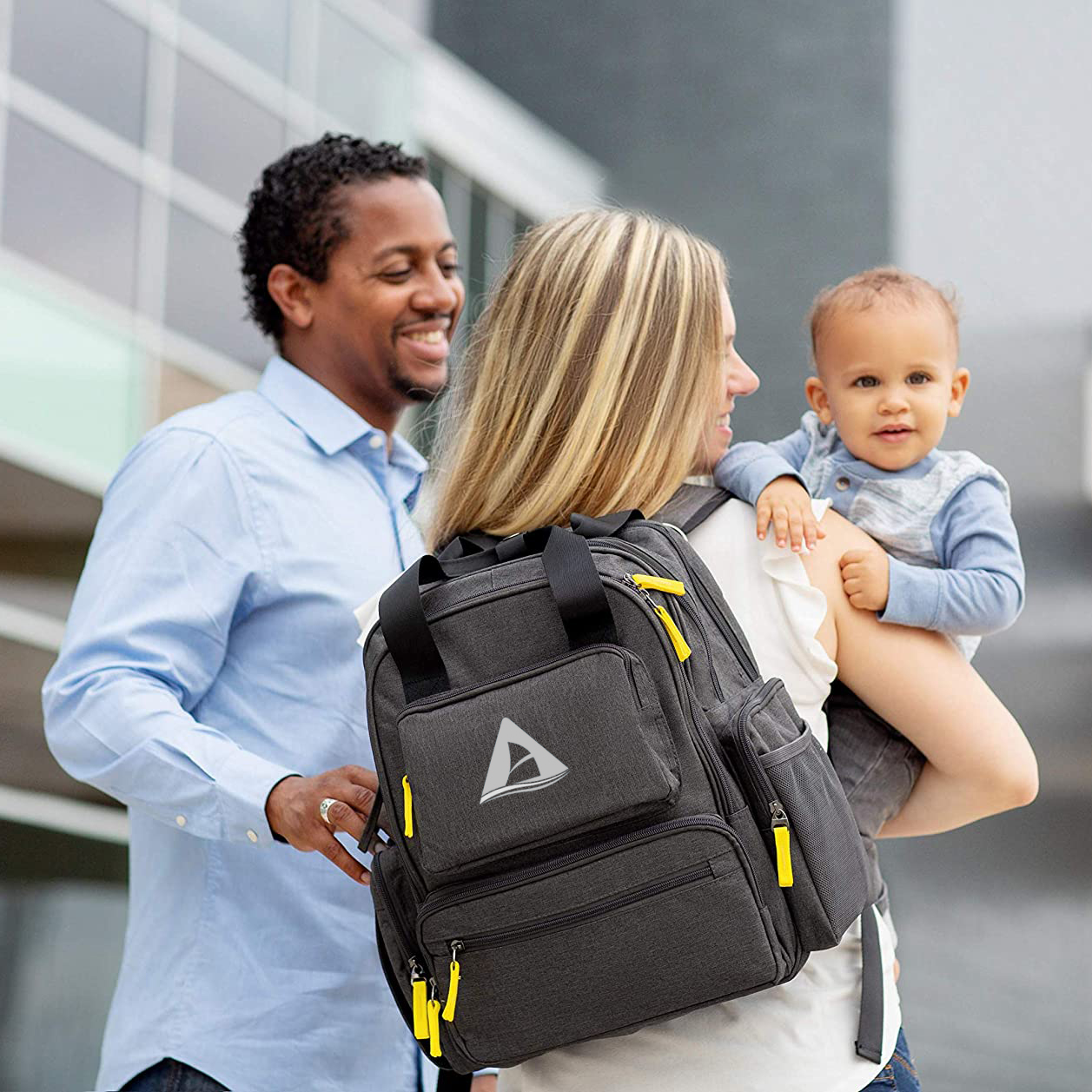 Wholsale Waterproof Large Capacity mommy diaper bag backpack Outdoor Travel Baby Bag diaper backpack