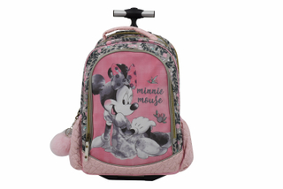 High-Capacity School kids travel trolley bag roller wheeled backpack for Teens